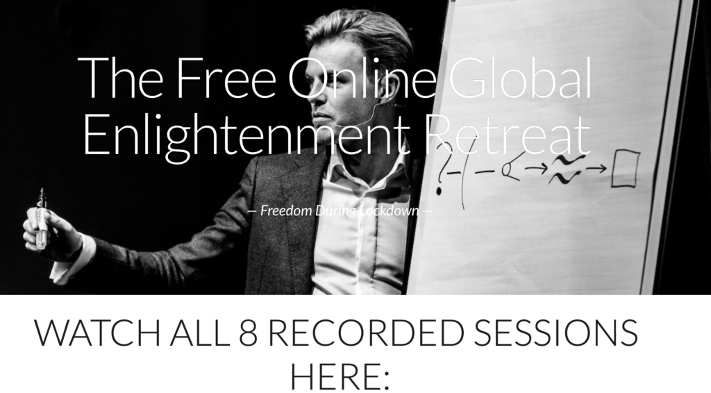Bentinho Massaro Free Global Online Enlightenment Retreat